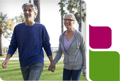 couple holding hands